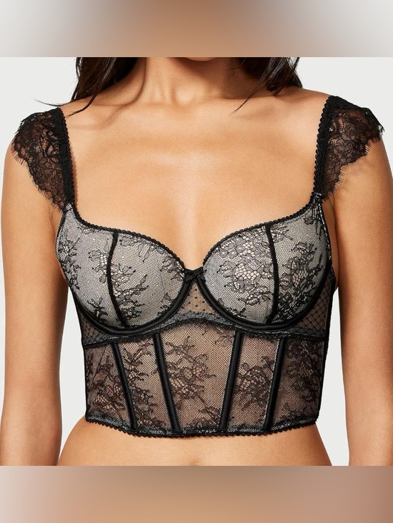 Victoria's Secret Other - Victoria’s Secret Dream Angels Cap Sleeve Corset Top